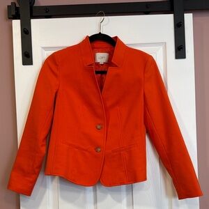 LOFT Bold Orange Women's Suit Jacket